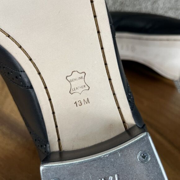 Capezio Roxy Tap Women Size 13 M Professional Dance Shoes Black Leather 960 - Picture 10 of 13